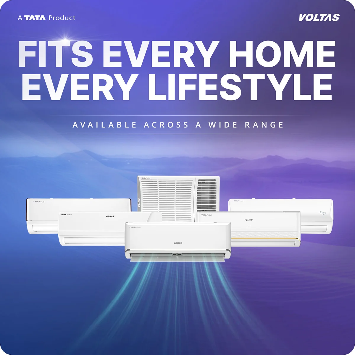 Voltas Split Air Conditioner, 1.5 Ton, 3 Star - 183INV Vertis Zen Gold - Image 18