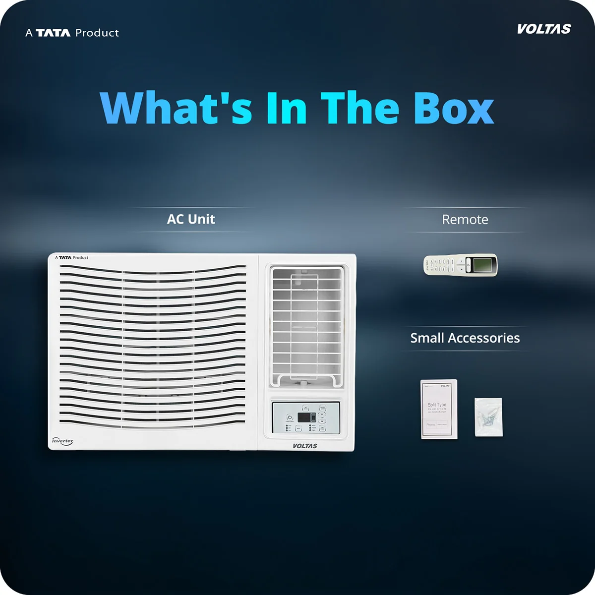 Voltas Window Air Conditioner, 1.5 Ton, 3 Star - 183FS Prism - Image 19