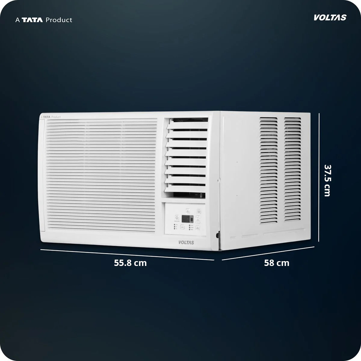 Voltas Window Air Conditioner, 1 Ton, 2 Star - 122FS Platina - Image 4